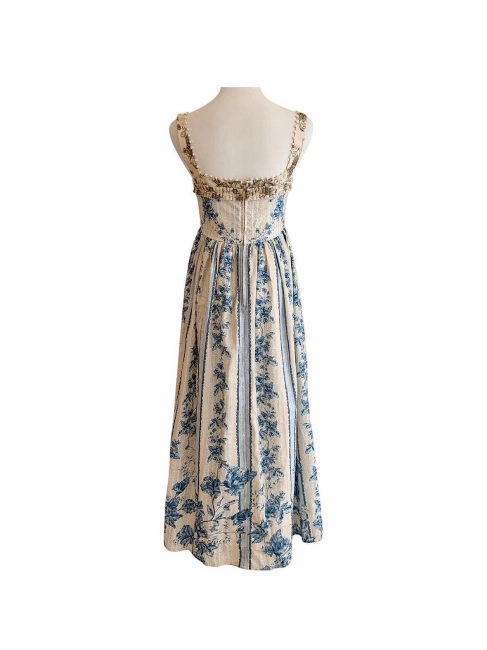 Agua by Agua Bendita Barbara Bougainvillea Midi Dress Size: Medium - Picture 14 of 14
